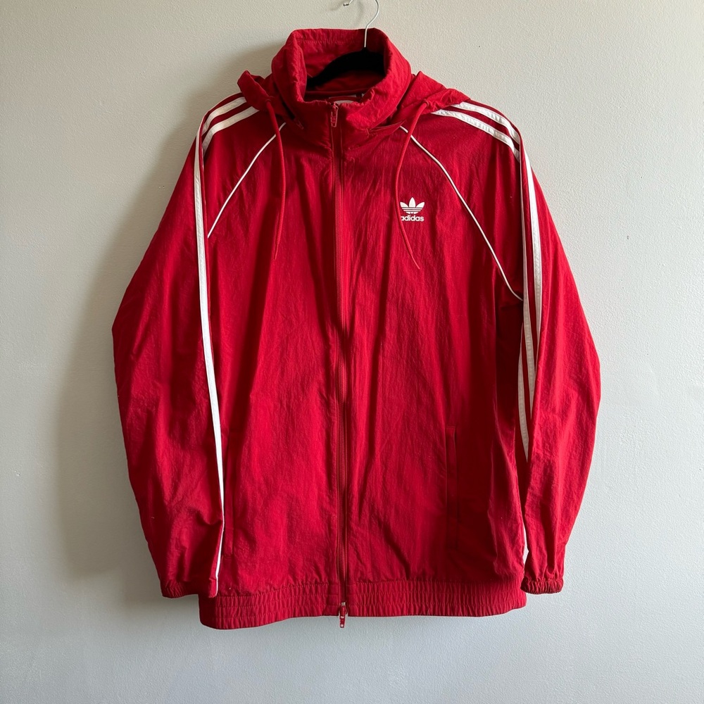 ADIDAS WINDBREAKER WITH HOOD